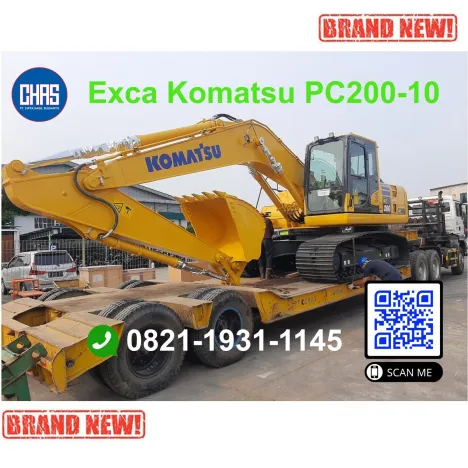 Excavator KOMATSU iklan